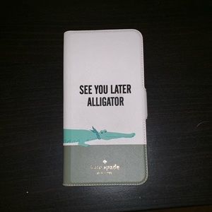 See You Later Alligator Kate Spade iPhone case